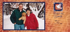 Bill, Norma Stout; Christmas card